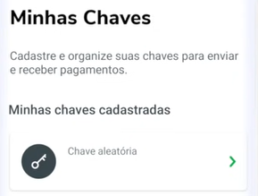 chave aleatoria