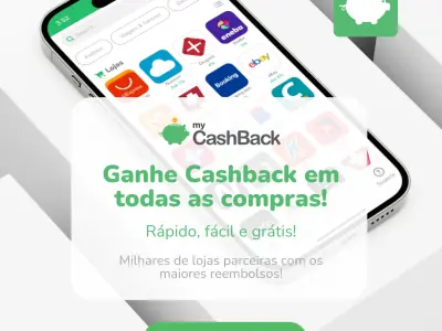 Seu app gratuito que dá dinheiro de volta nas compras!