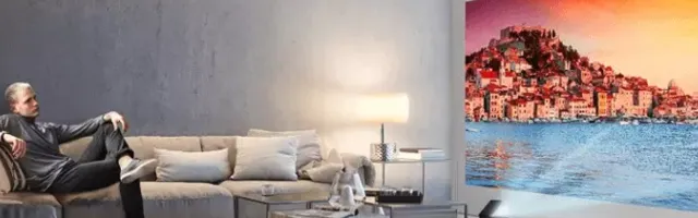 Mini Projetor Ideal para Apresentações a Clientes